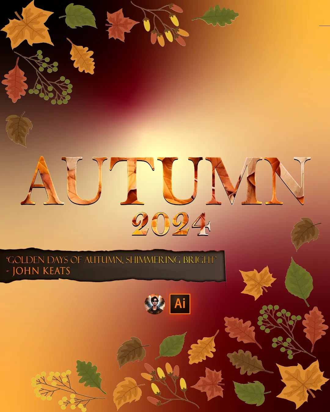 'AUTUMN' Season Art